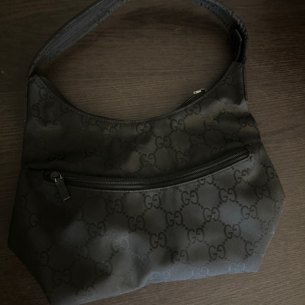 Gucci Dark Gray Monogram Bag
